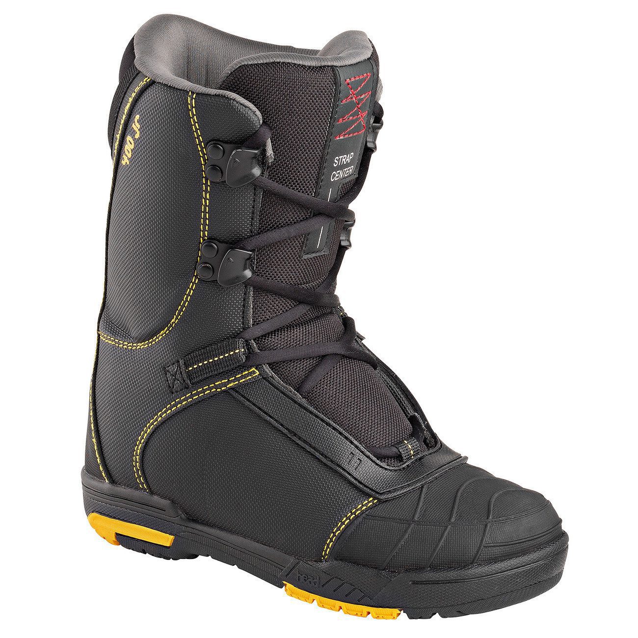 ΜΠΟΤΕΣ SNOWBOARD Head 400 4D BLACK KID’S Snowboard boots-Μαύρο