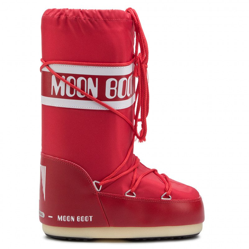 ΜOON BOOTS MOON BOOT Nylon Μπότα Χιονιού 14004400003-Red