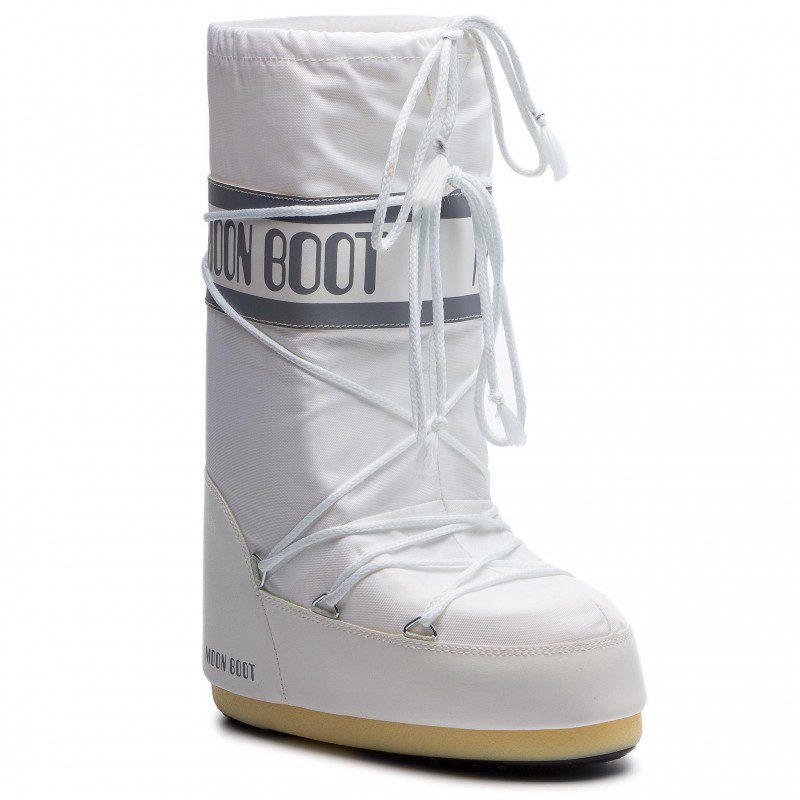 ΜOON BOOTS MOON BOOT Nylon Μπότα Χιονιού 14004400006-White