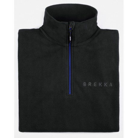 ΕΝΔΥΣΗ BREKKA FLEECE BRFW5040 Aνδρική μπλούζα-BLACK