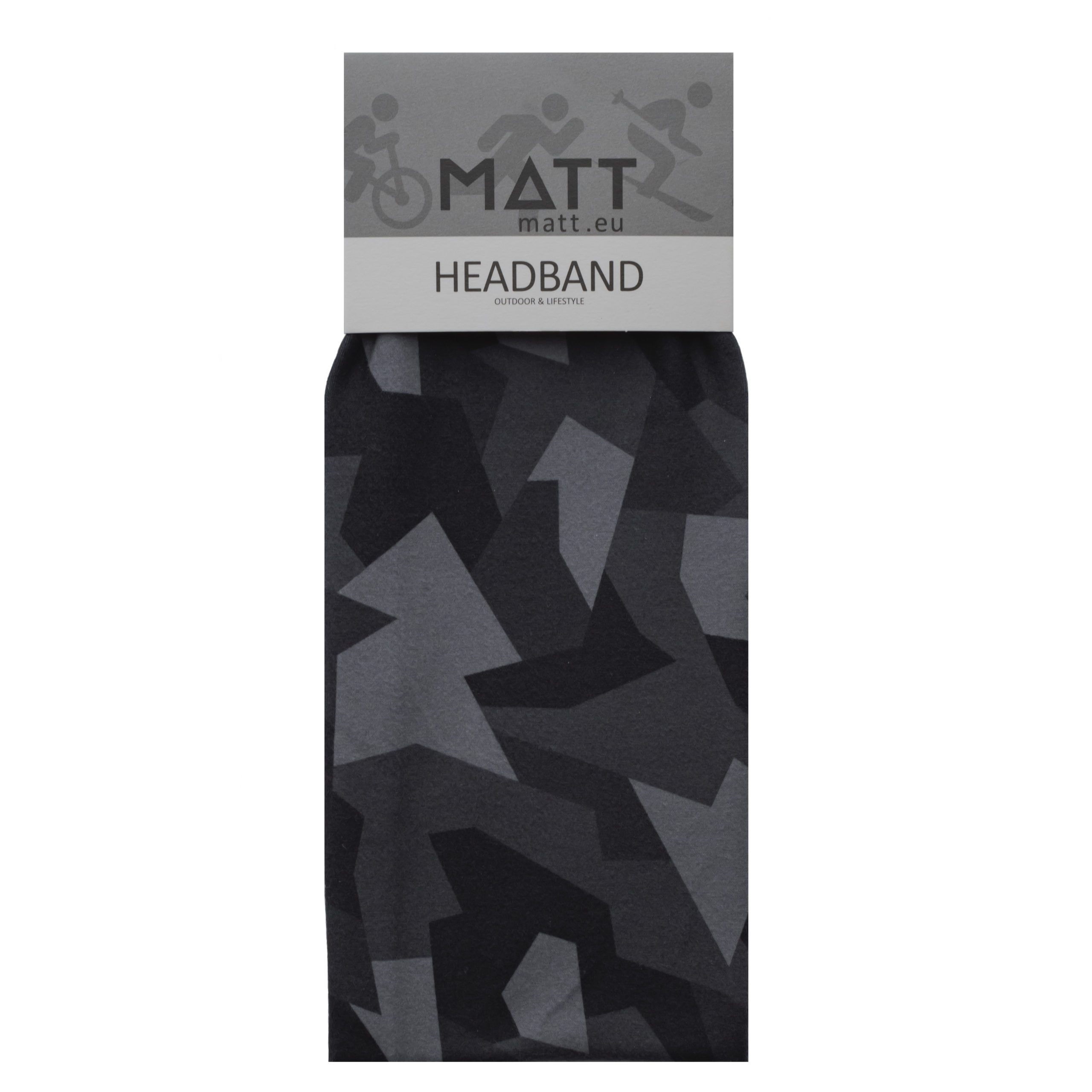 Headbands MATT THERMO HEADBAND-BLACK