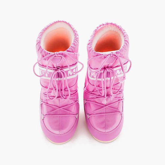 ΜOON BOOTS MOON BOOT Nylon Μπότα Χιονιού 14004400063-Pink