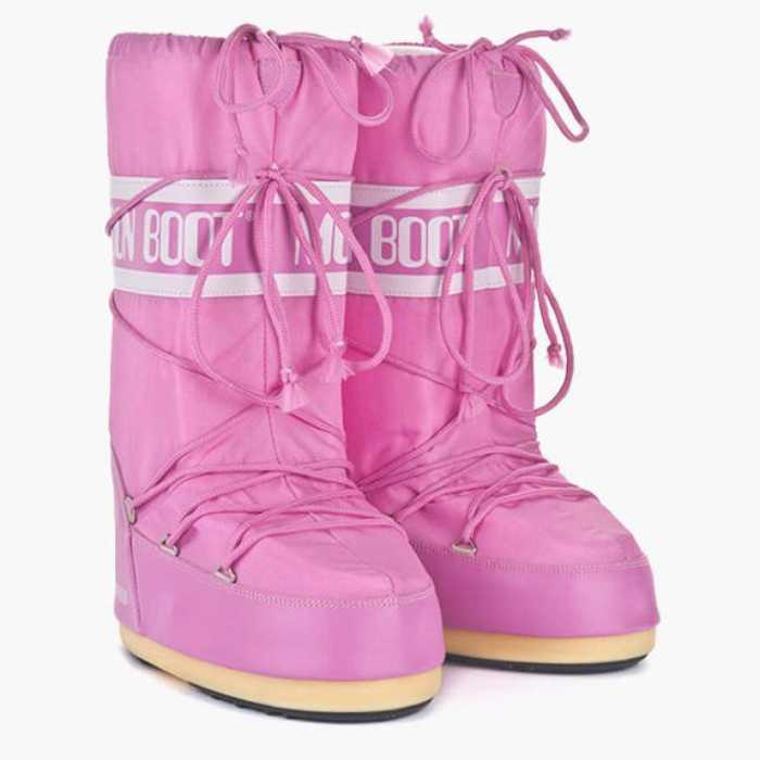 ΜOON BOOTS MOON BOOT Icon Low Nylon Μπότα Χιονιού 14004400 063-Pink