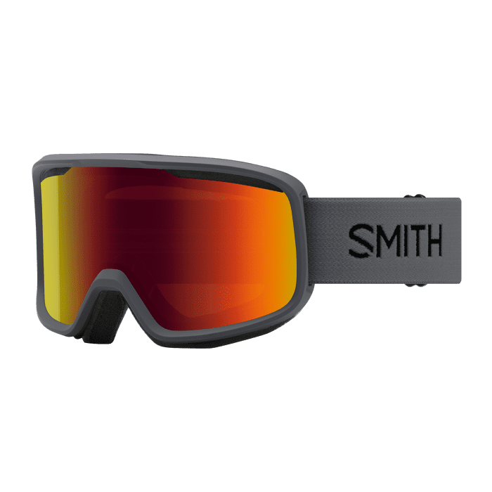 Μάσκες SMITH Snow google Frontier M004292QQ99C1-Charcoal+Red Sol-X Mirror Lens