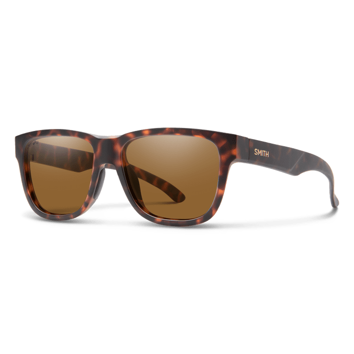 SMITH Lowdown Slim 2 Lifestyle Sunglasses 201044N9P51L5-Matte Tortoise + ChromaPop Polarized Brown Lens