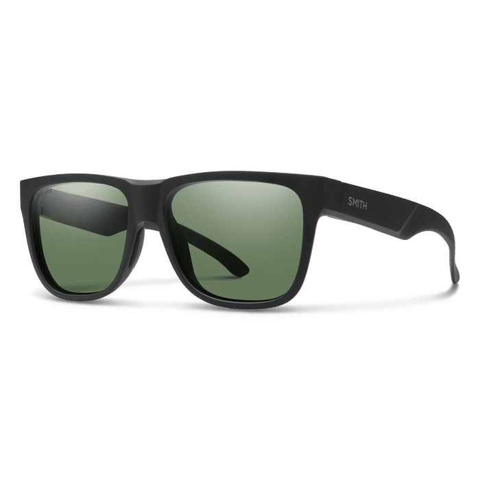 SMITH Lowdown 2 Lifestyle Sunglasses 20094100356L7-Matte Black + ChromaPop Polarized Gray Green Lens