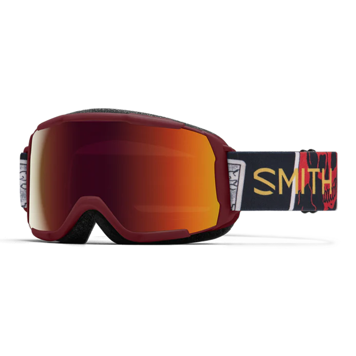 Μάσκες SMITH Snow google Grom M006660NL99C1-Sangria Fortune Teller + Red Sol-X Mirror Lens