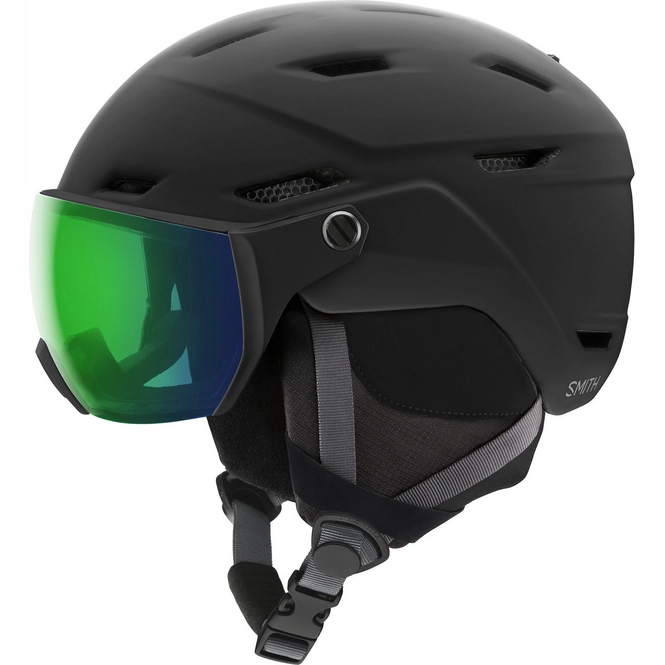 SMITH Survey Chromapop everyday green mirror helmet E005310AJ-Matte Black