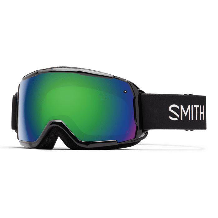 SMITH Snow goggles Grom M006669PC99C5-Black + Green Sol-X Mirror Lens