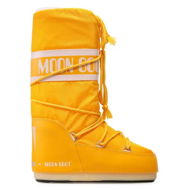 MOON BOOT Nylon Μπότα Χιονιού 14004400084-Yellow