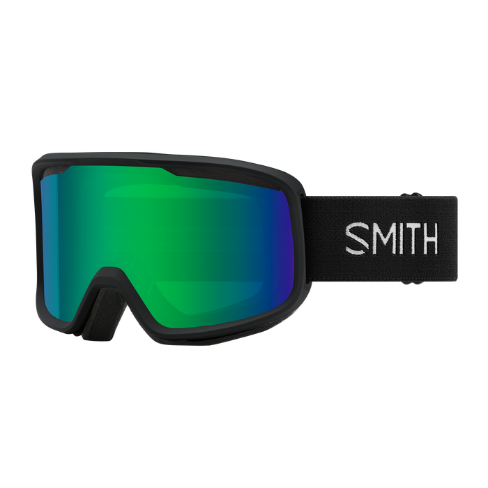 SMITH Snow google Frontier M004292QJ99C5-Black + Green Sol-X Mirror Lens