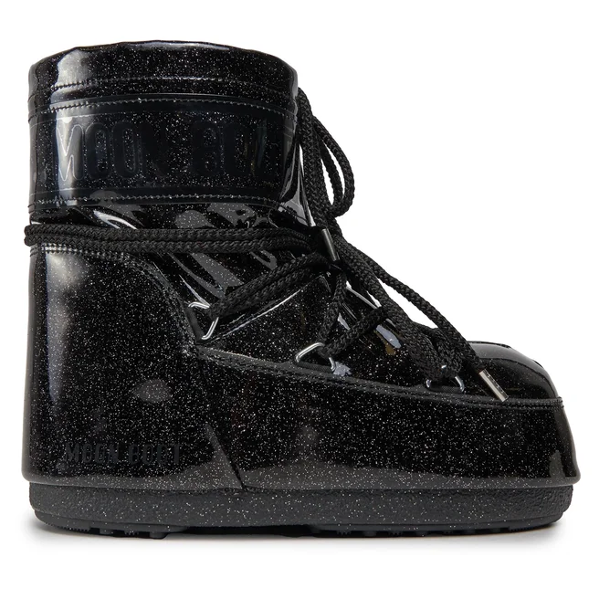 MOON BOOT ICON low glitter Μπότα Χιονιού 14094400001-Black
