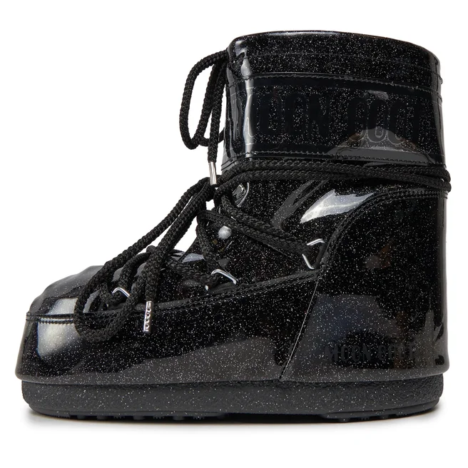 MOON BOOT ICON low glitter Μπότα Χιονιού 14094400001-Black - Image 3