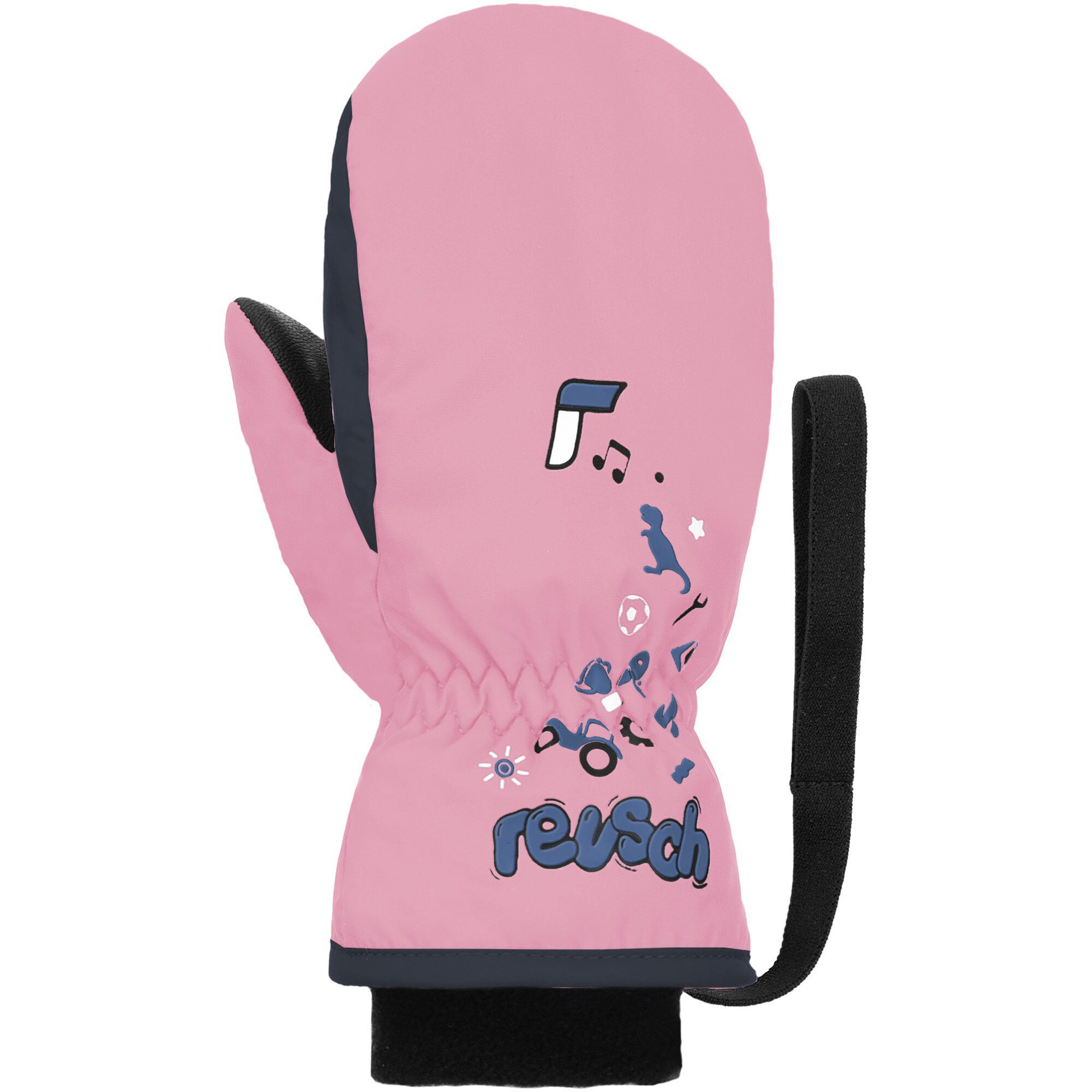 REUSCH KIDS MITTEN Παιδικά Γάντια σκι 6285405-3360 LIGHT ROSE/DRESS BLUE