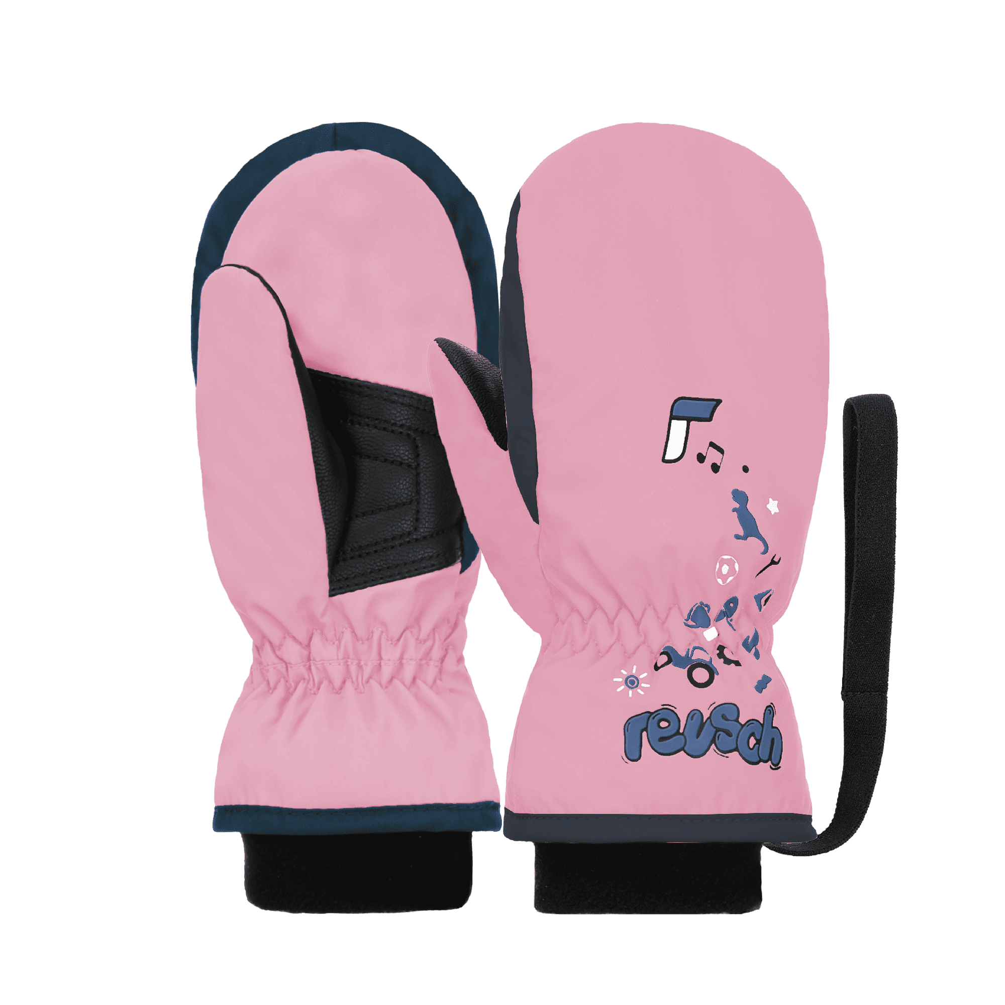 REUSCH KIDS MITTEN Παιδικά Γάντια σκι 6285405-3360 LIGHT ROSE/DRESS BLUE - Image 2