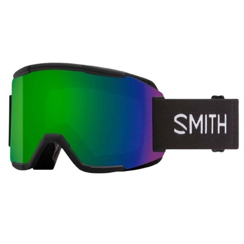 SMITH Snow google Squad Blackout M006682QJ99MK-Black/ChromaPop Sun Green Mirror