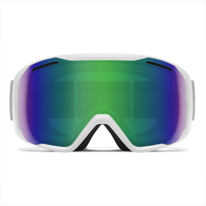 SMITH Snow goggles Blazer White M007781DG99C5-Green Sol-X Mirror - Image 2
