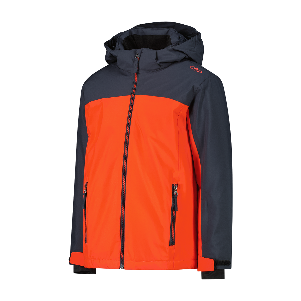 CMP Boy's Jacket Snaps Hood Twill - Ski jacket Tango Antracite - Image 2